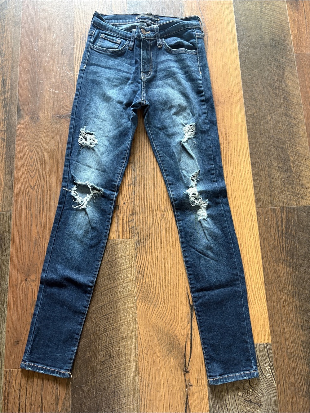 Flying Monkey Distressed Women's Skinny Jeans